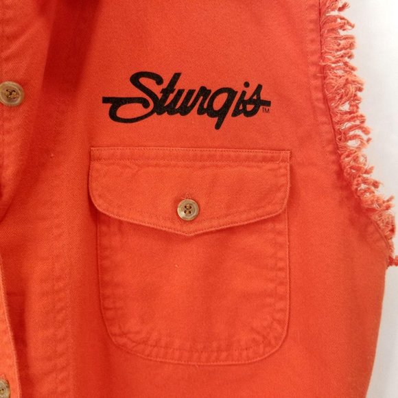 Sturgis 2012 Black Hills Rally Shirt Top NEW Lg - Picture 6 of 10